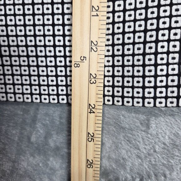 Talbots Blazer Womens 14 Black White Geometric Preppy Career 3/4 Sleeve Jacket - Picture 8 of 10